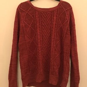 Red Mossimo Sweater
